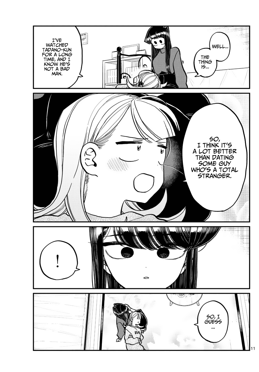 Komi-san wa Komyushou Desu chapter 312 - page 11