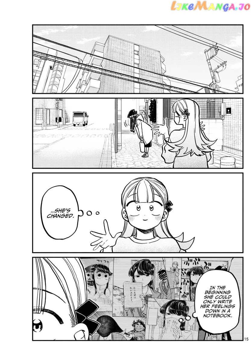 Komi-san wa Komyushou Desu chapter 312 - page 15