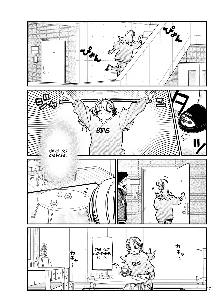 Komi-san wa Komyushou Desu chapter 312 - page 17