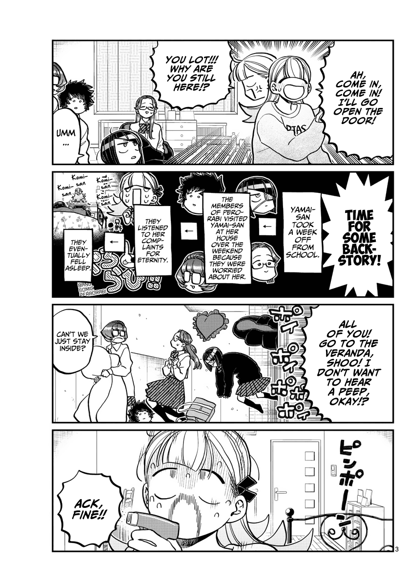 Komi-san wa Komyushou Desu chapter 312 - page 3