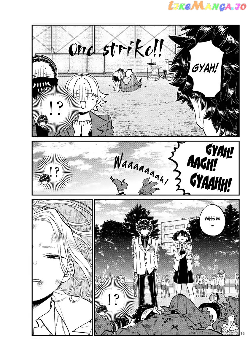 Komi-san wa Komyushou Desu chapter 182 - page 15
