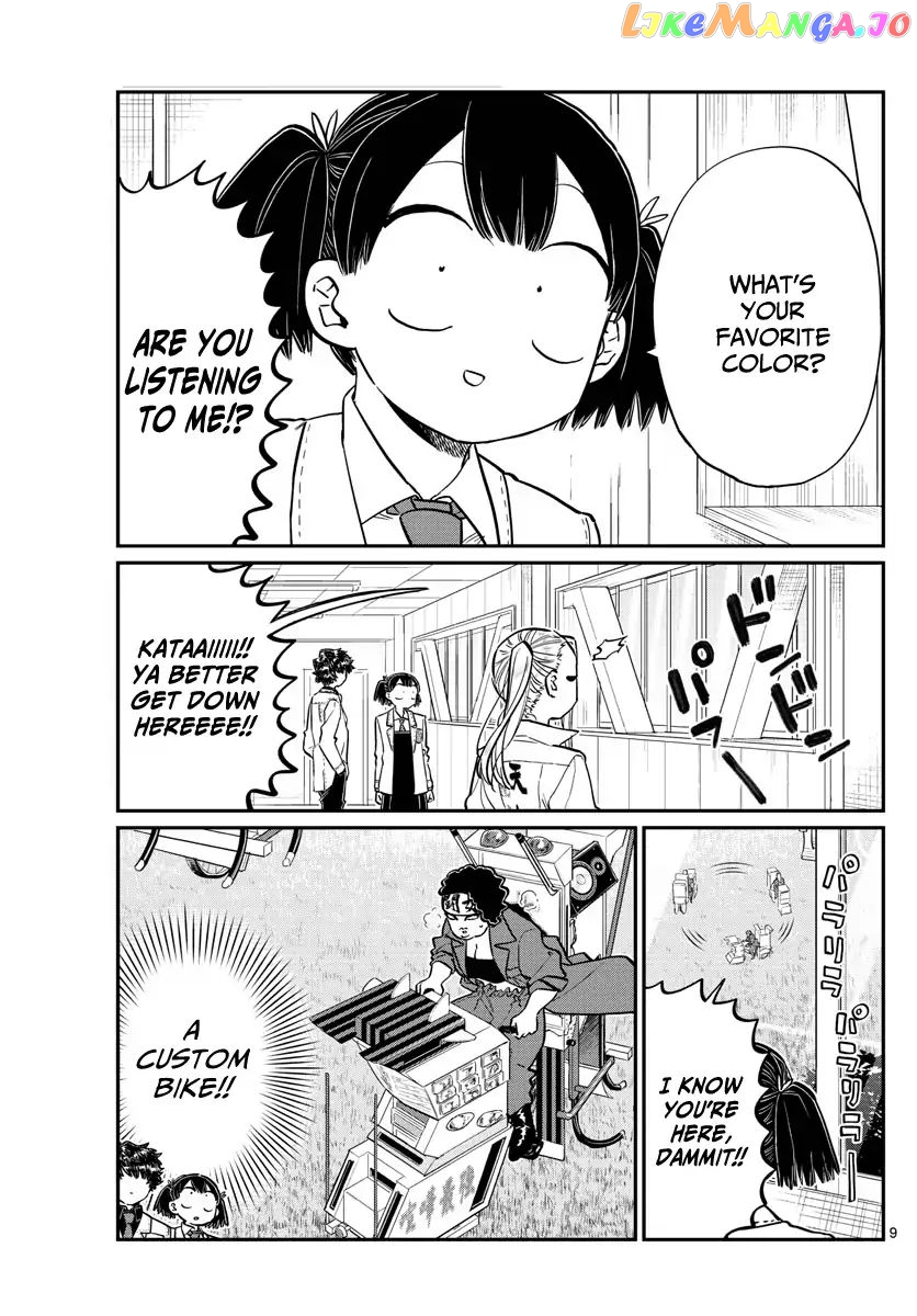 Komi-san wa Komyushou Desu chapter 182 - page 9