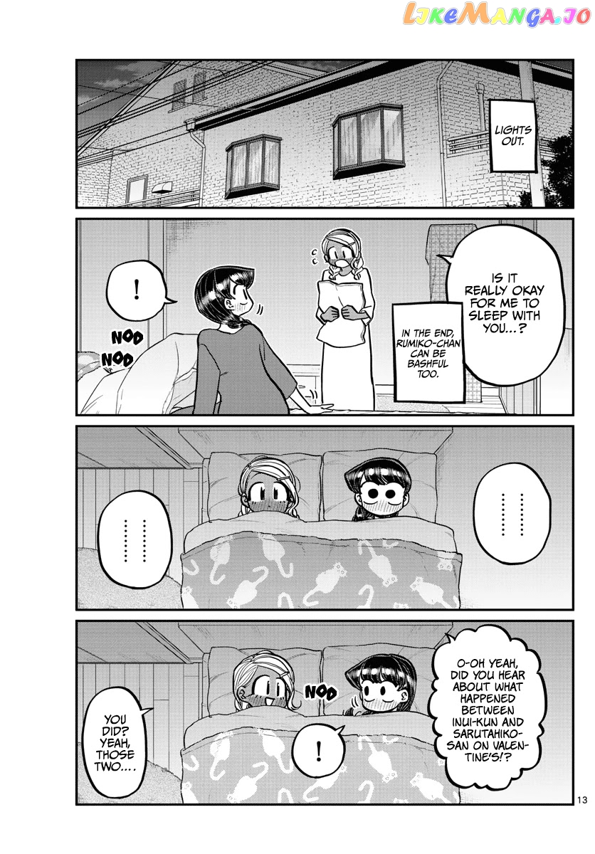 Komi-san wa Komyushou Desu chapter 313 - page 13