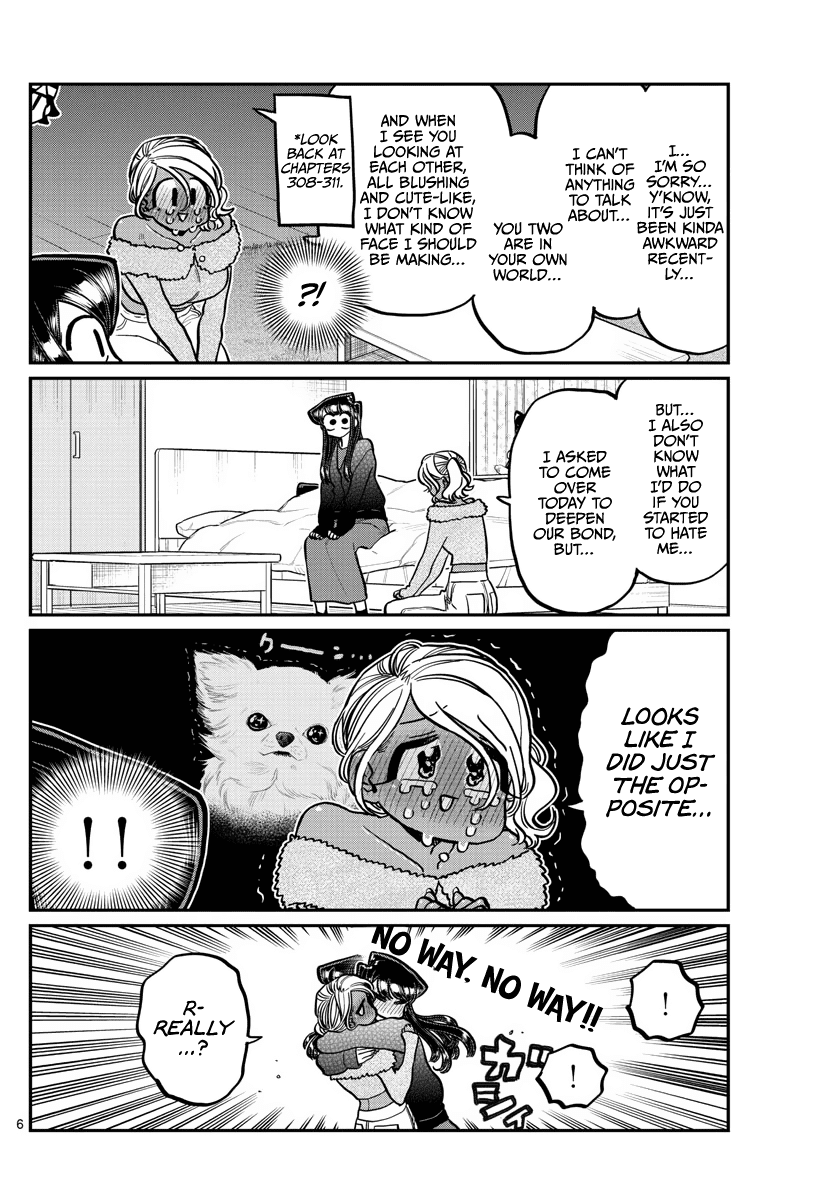 Komi-san wa Komyushou Desu chapter 313 - page 6