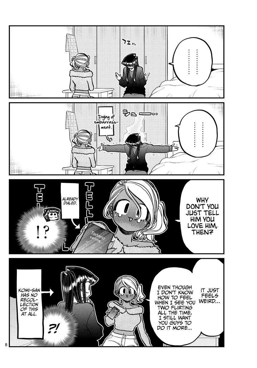 Komi-san wa Komyushou Desu chapter 313 - page 8