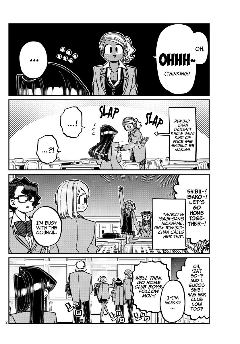 Komi-san wa Komyushou Desu chapter 314 - page 2