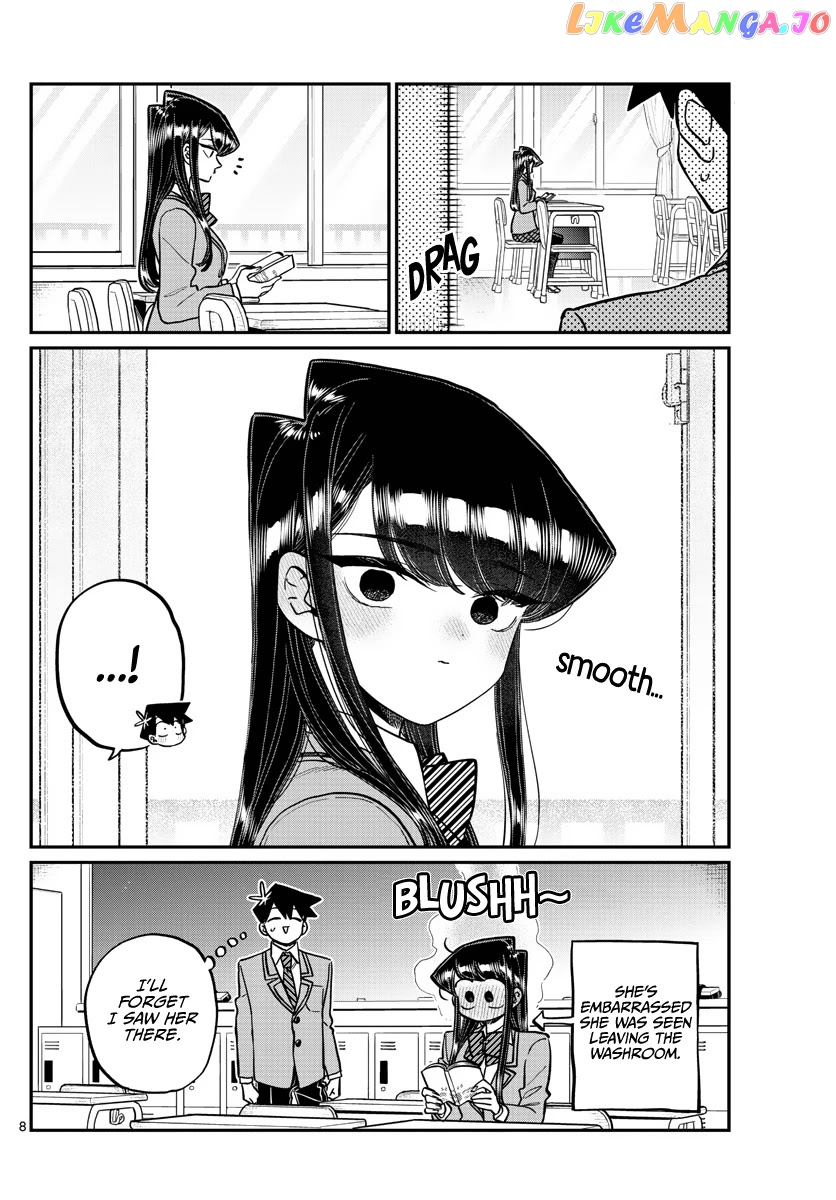 Komi-san wa Komyushou Desu chapter 314 - page 8