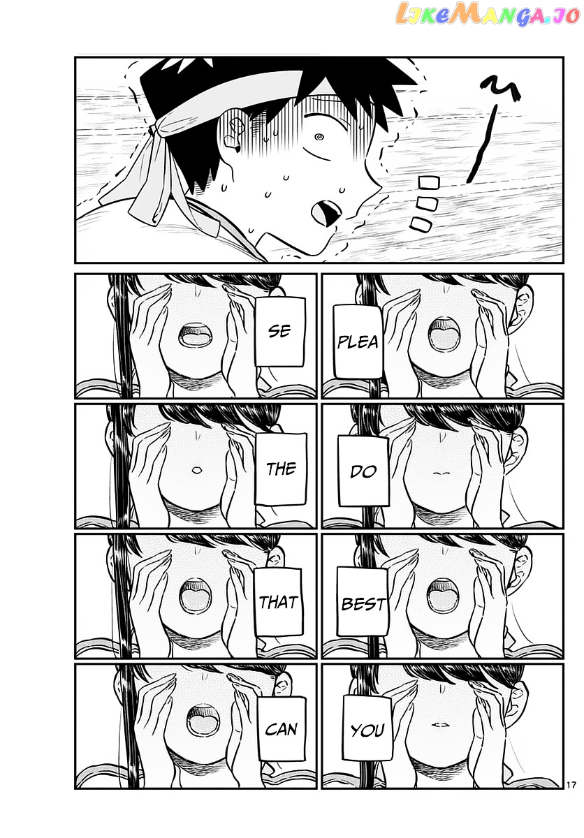 Komi-san wa Komyushou Desu chapter 54 - page 17
