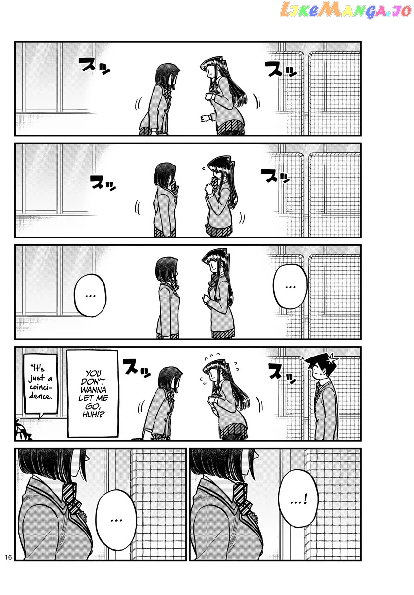Komi-san wa Komyushou Desu chapter 315 - page 16