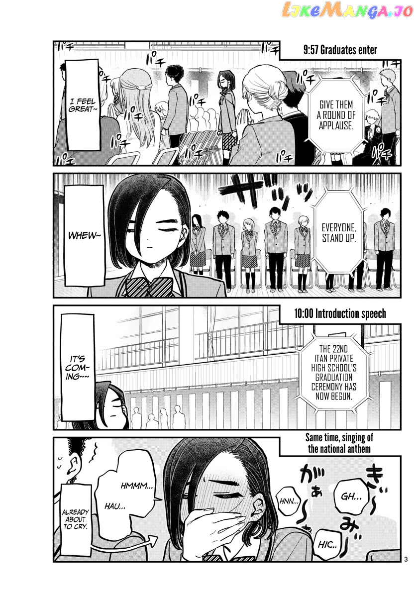 Komi-san wa Komyushou Desu chapter 315 - page 3