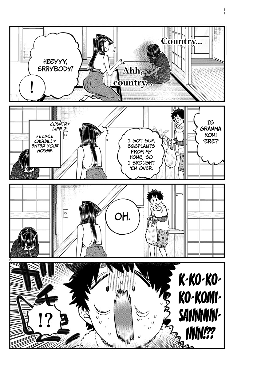 Komi-san wa Komyushou Desu chapter 184 - page 6