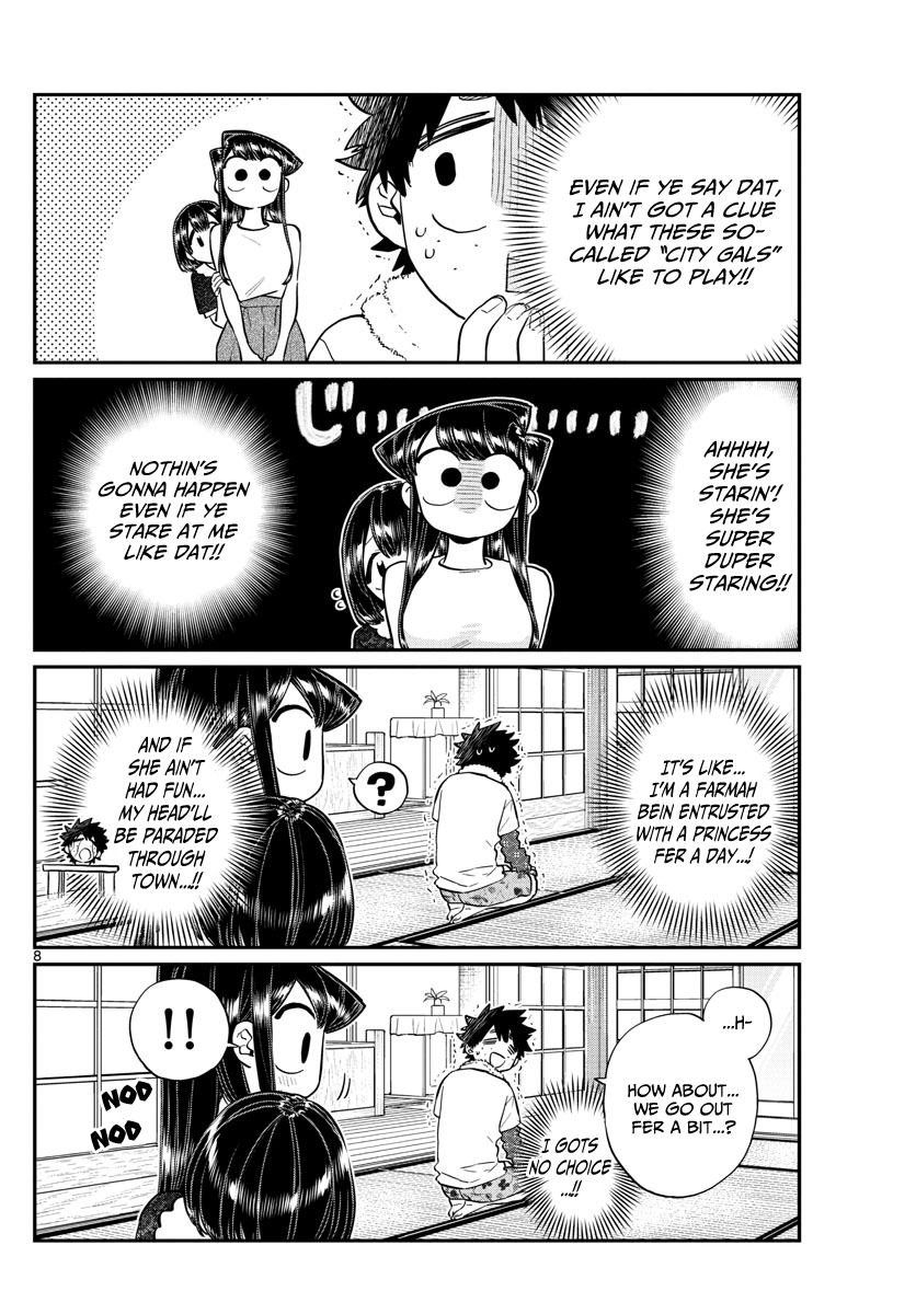 Komi-san wa Komyushou Desu chapter 184 - page 8