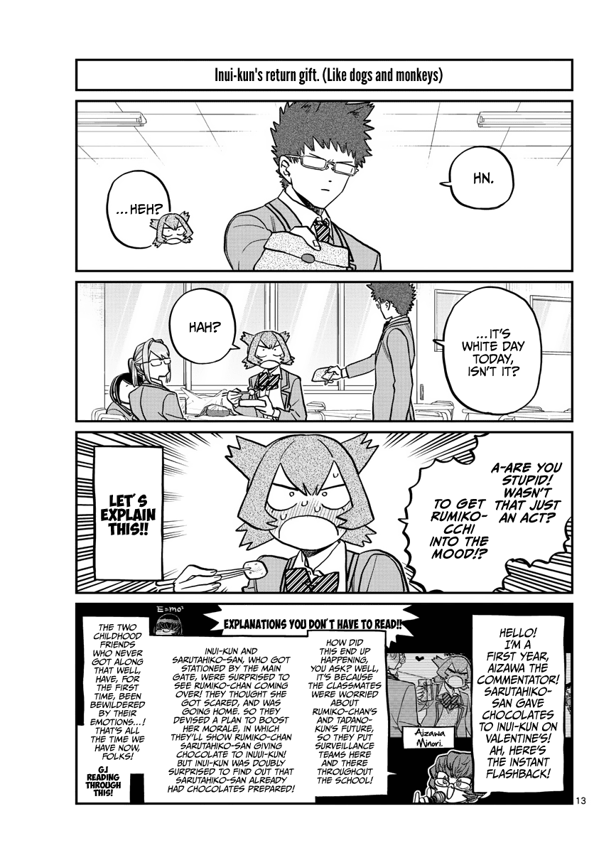 Komi-san wa Komyushou Desu chapter 316 - page 13