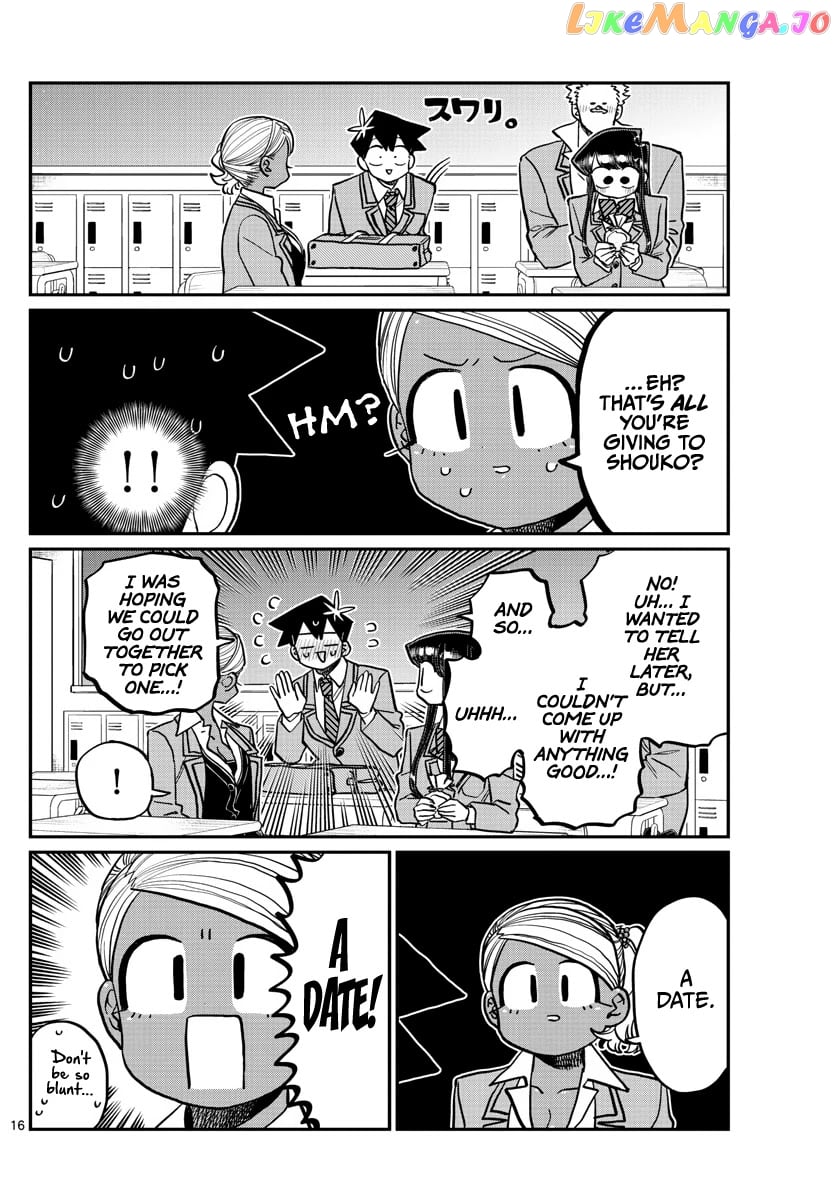 Komi-san wa Komyushou Desu chapter 316 - page 16