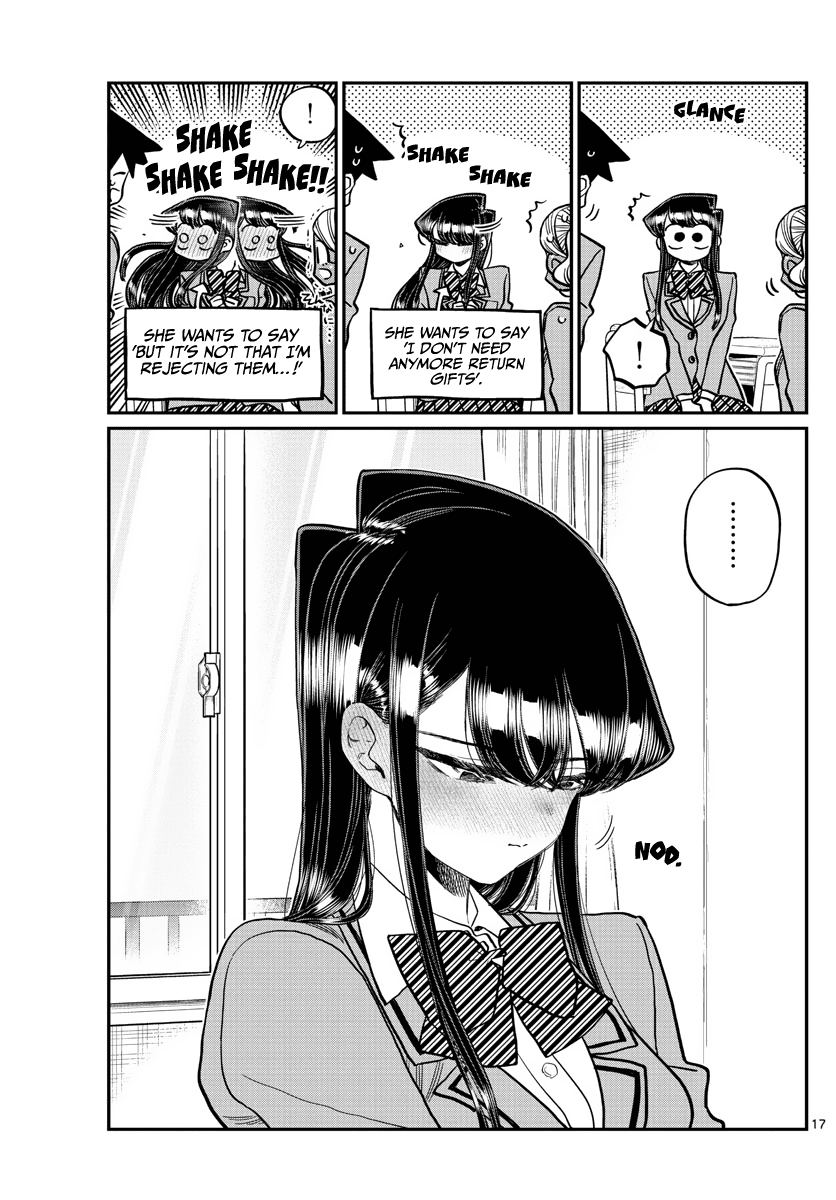 Komi-san wa Komyushou Desu chapter 316 - page 17