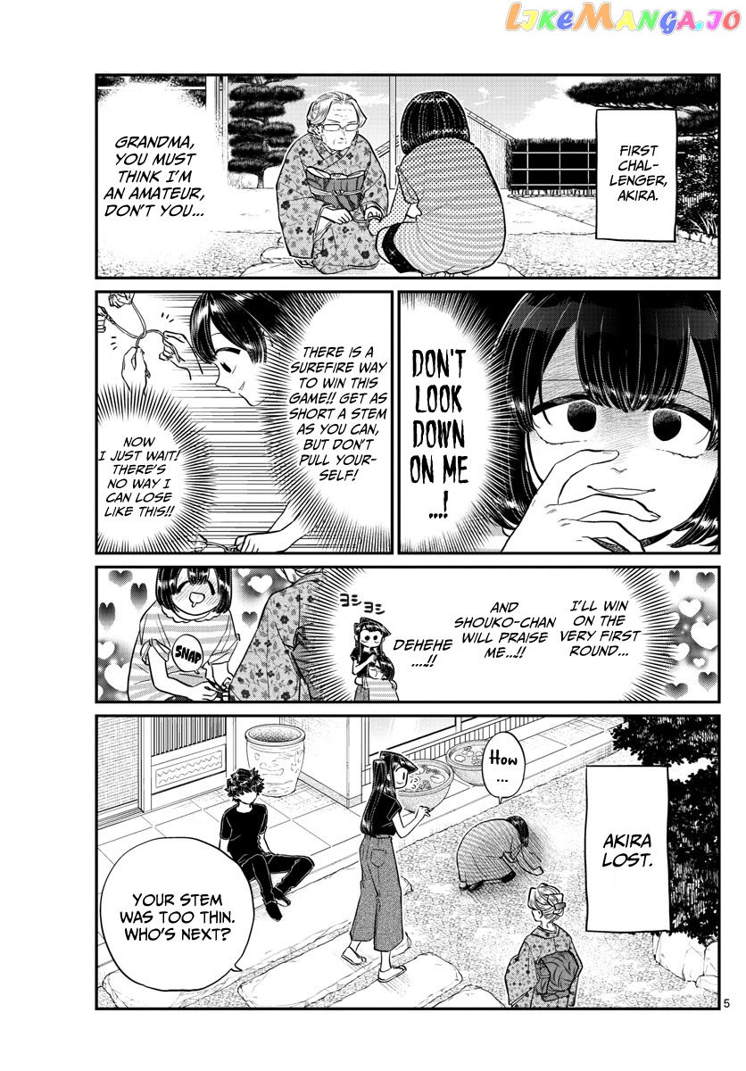 Komi-san wa Komyushou Desu chapter 185 - page 5