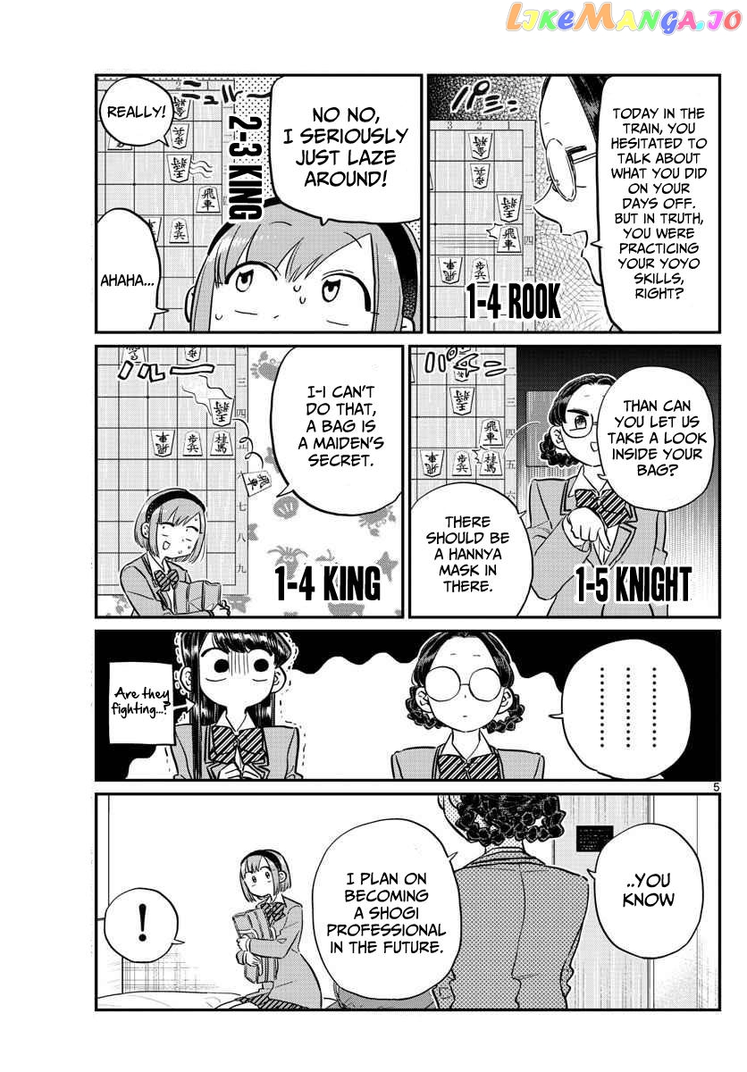 Komi-san wa Komyushou Desu chapter 111 - page 5