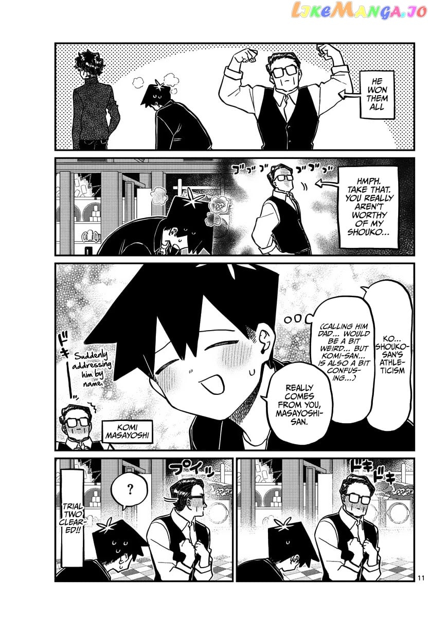Komi-san wa Komyushou Desu chapter 317 - page 11
