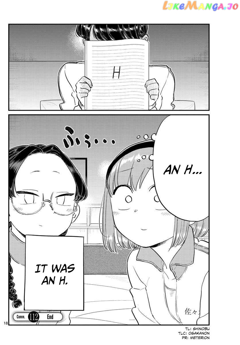 Komi-san wa Komyushou Desu chapter 112 - page 6