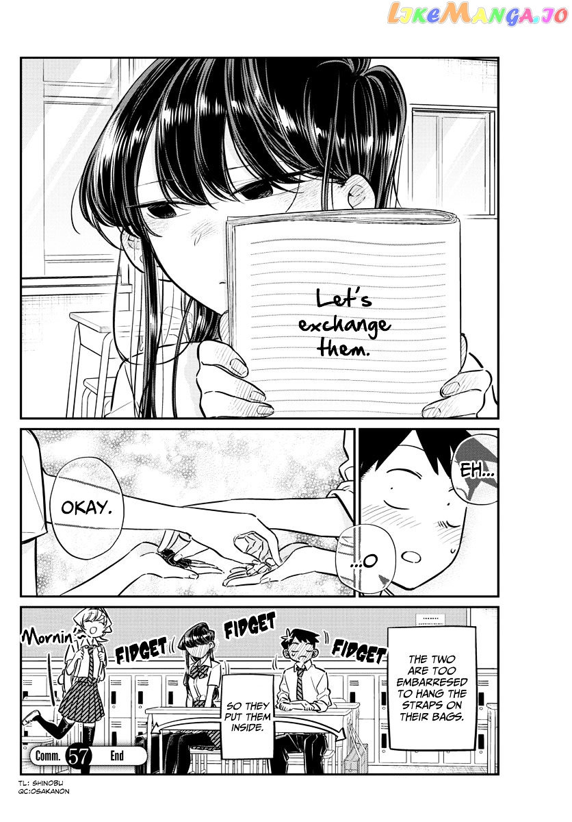 Komi-san wa Komyushou Desu chapter 57 - page 18