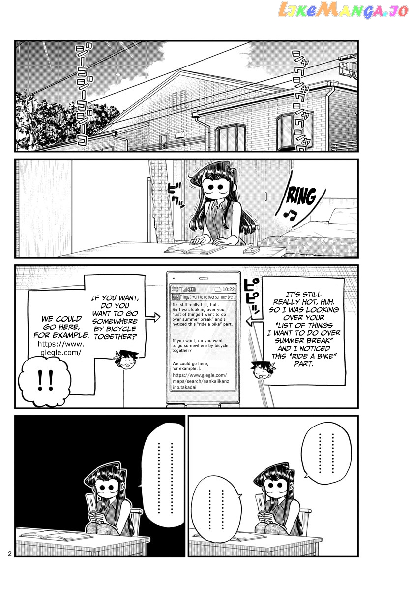 Komi-san wa Komyushou Desu chapter 187 - page 3