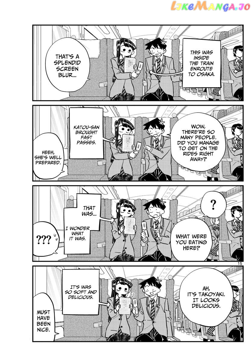 Komi-san wa Komyushou Desu chapter 113 - page 15
