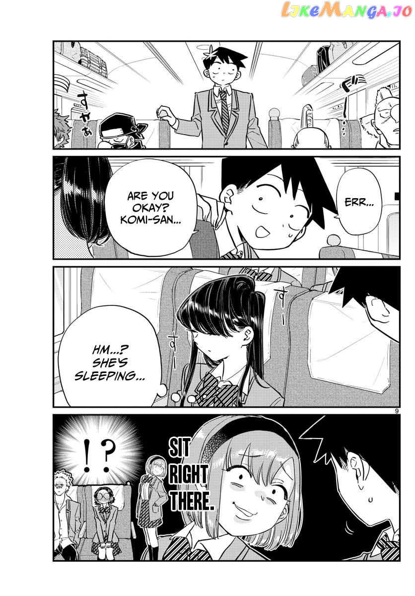 Komi-san wa Komyushou Desu chapter 113 - page 9