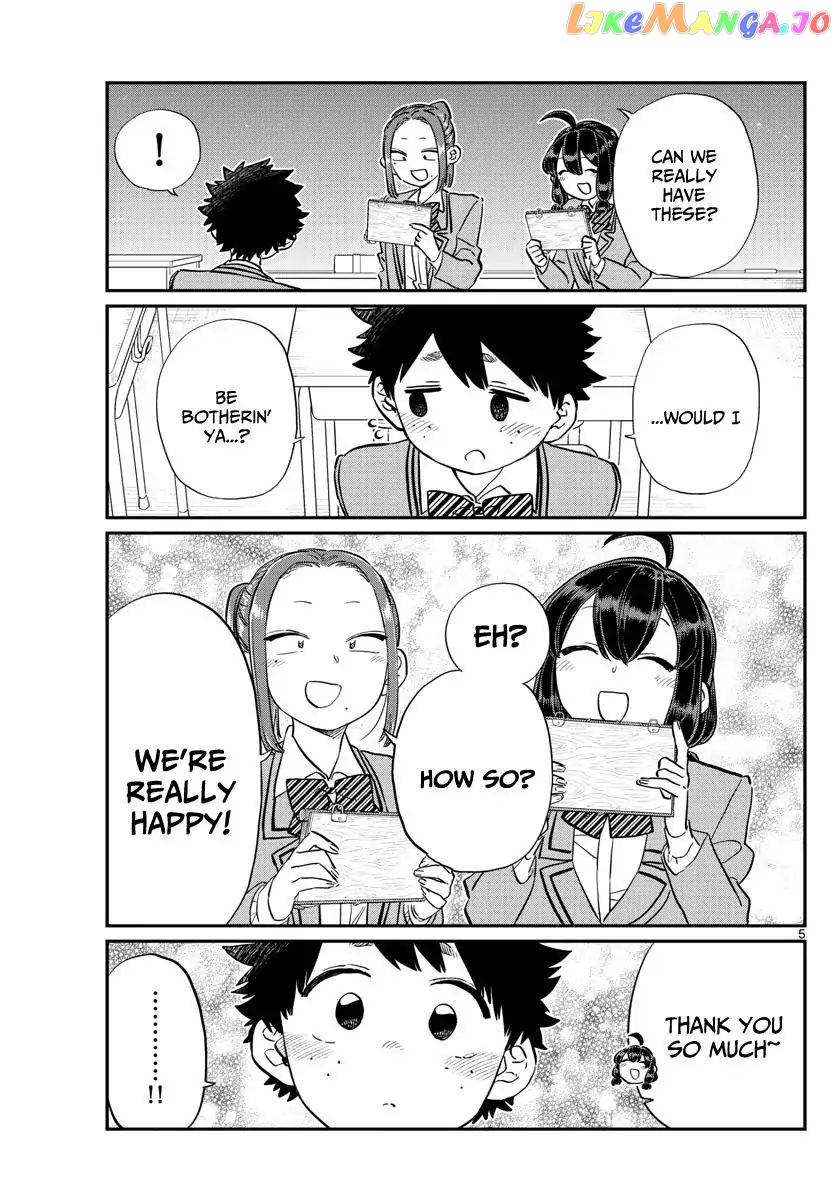 Komi-san wa Komyushou Desu chapter 114 - page 5