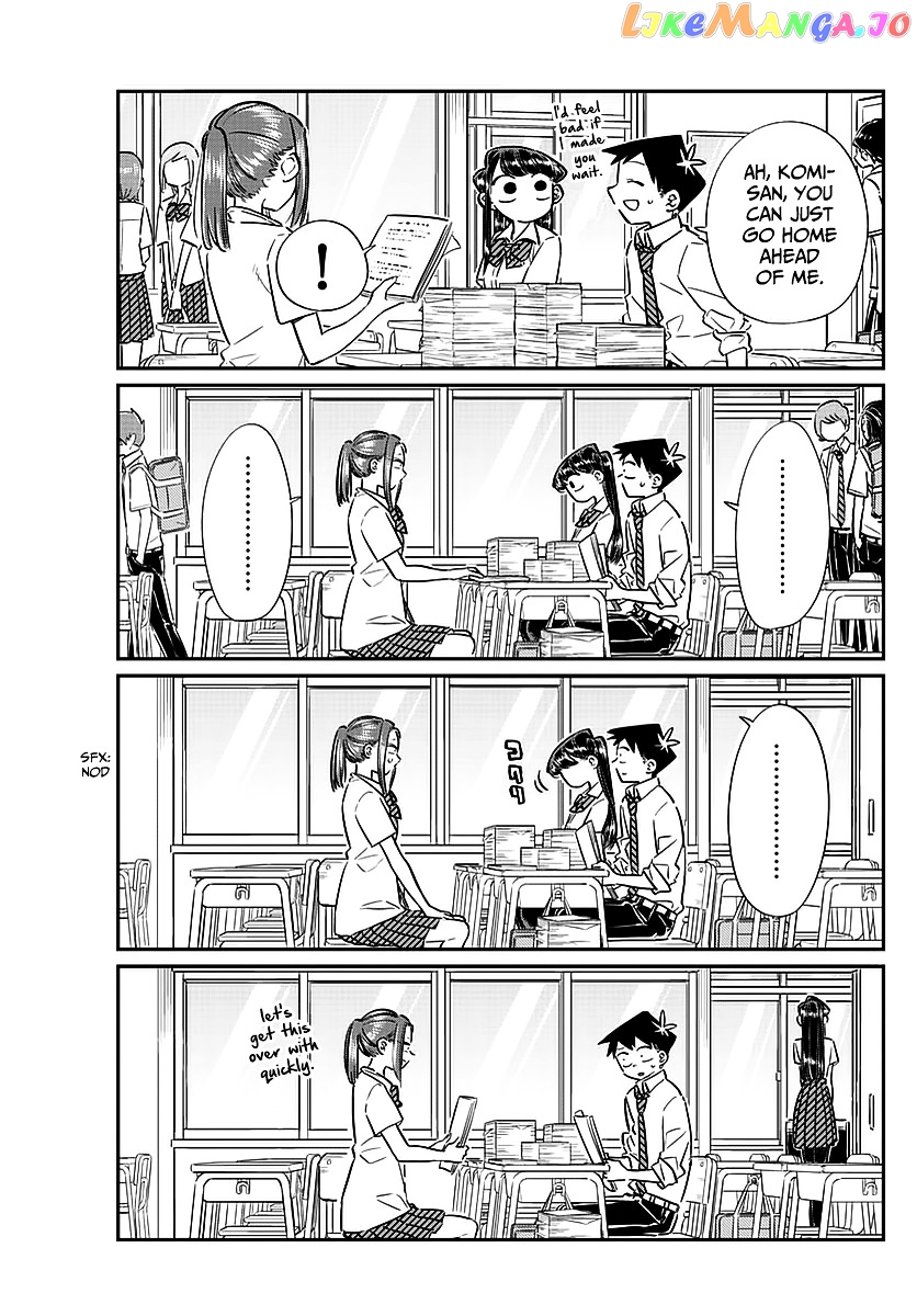 Komi-san wa Komyushou Desu chapter 58 - page 13