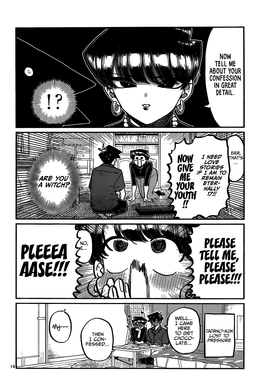 Komi-san wa Komyushou Desu chapter 373 - page 14