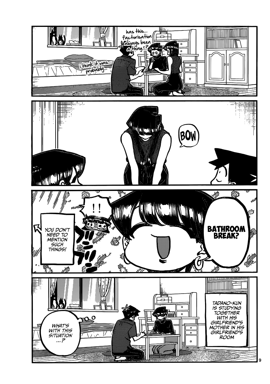 Komi-san wa Komyushou Desu chapter 373 - page 9