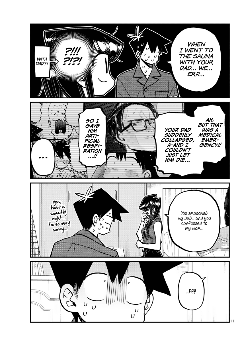 Komi-san wa Komyushou Desu chapter 374 - page 11