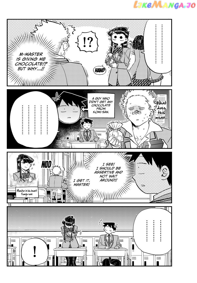 Komi-san wa Komyushou Desu chapter 117 - page 16