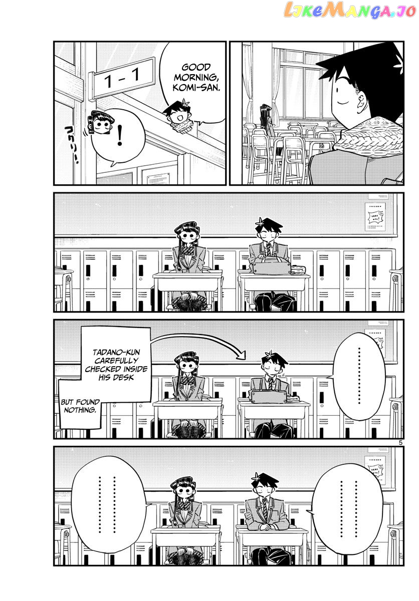 Komi-san wa Komyushou Desu chapter 117 - page 5
