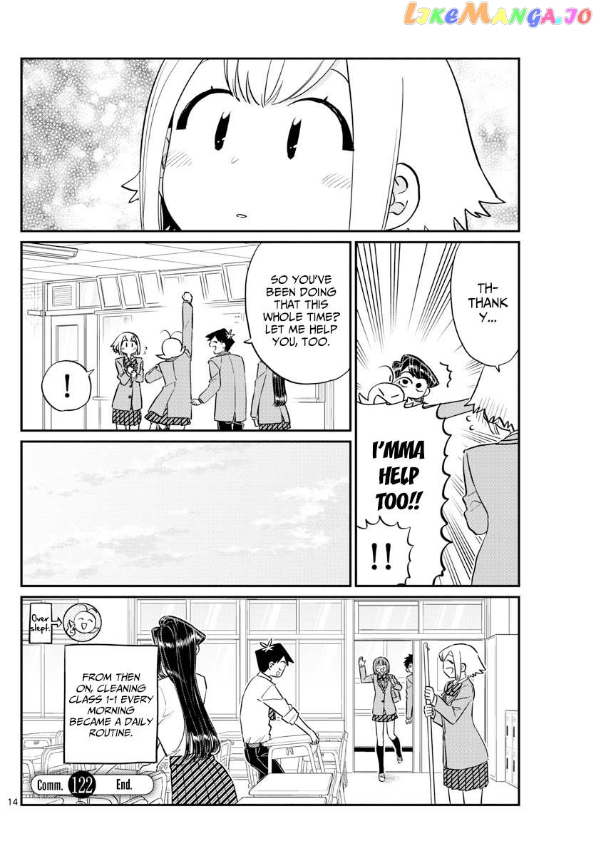 Komi-san wa Komyushou Desu chapter 122 - page 14