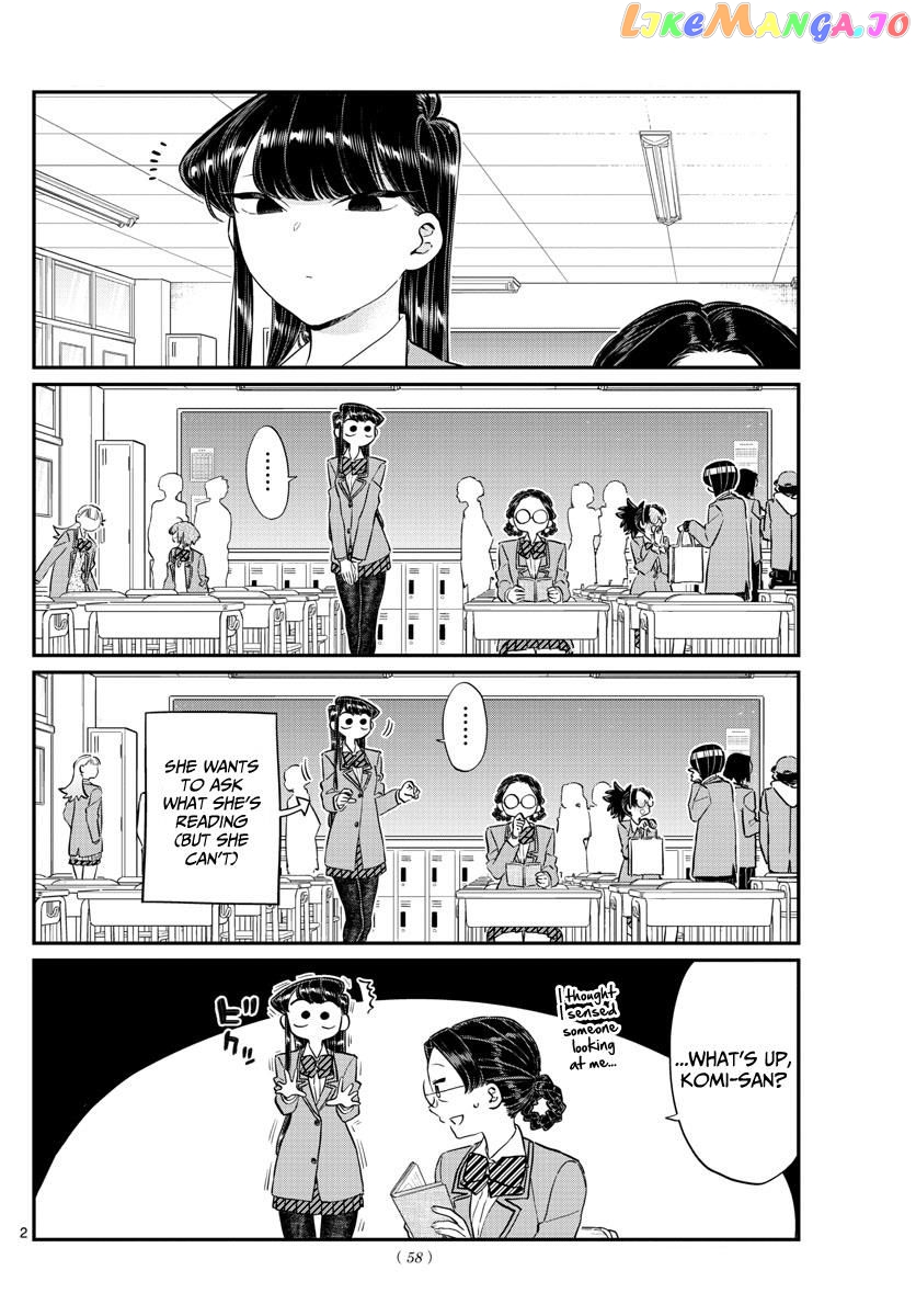 Komi-san wa Komyushou Desu chapter 124 - page 2