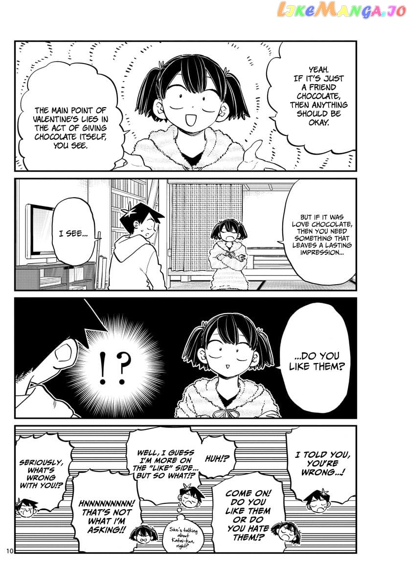 Komi-san wa Komyushou Desu chapter 126 - page 10