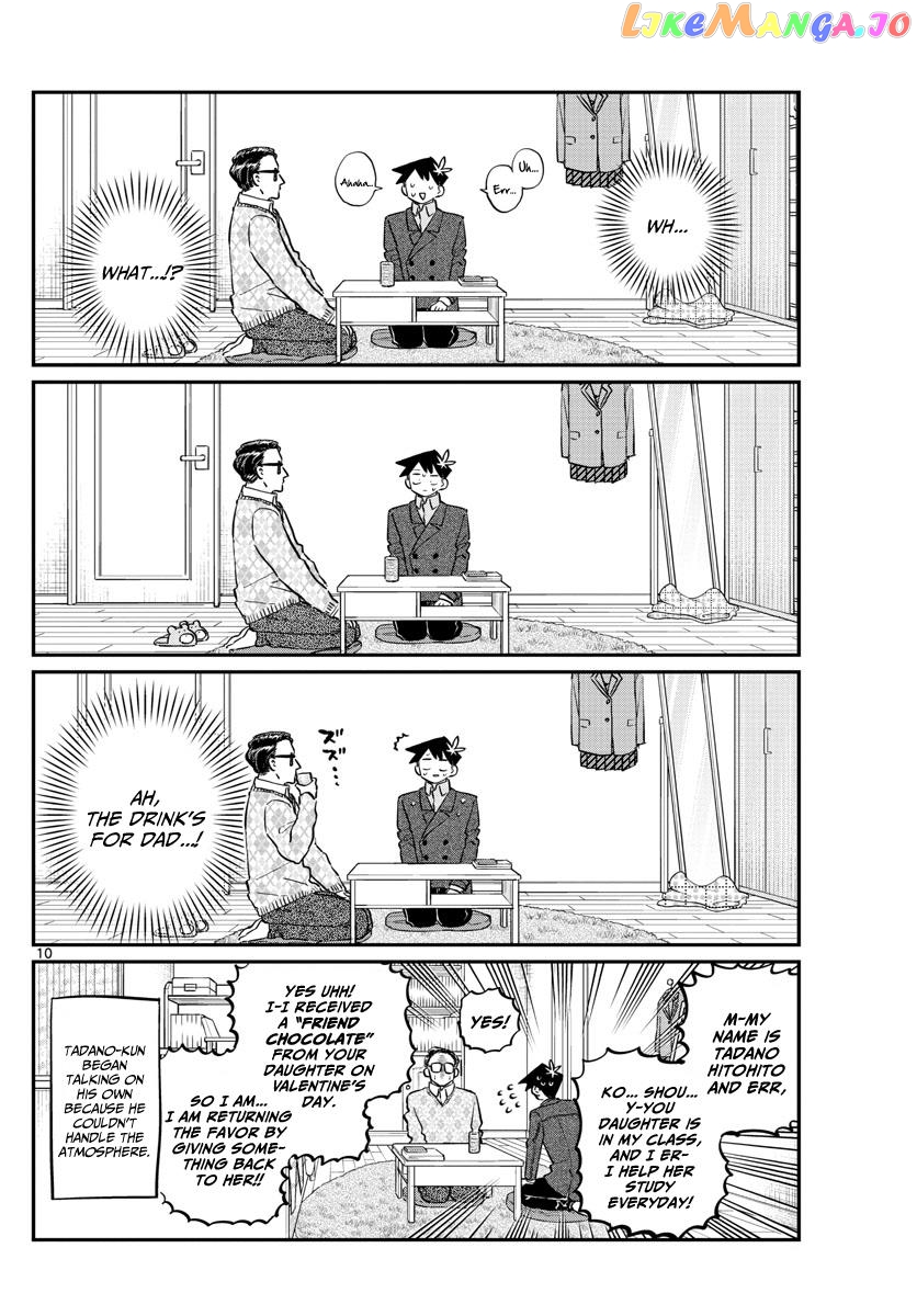 Komi-san wa Komyushou Desu chapter 128 - page 10