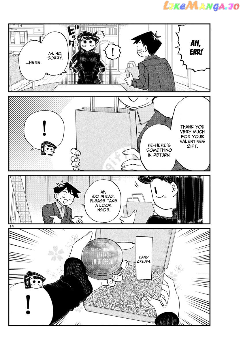 Komi-san wa Komyushou Desu chapter 128 - page 14