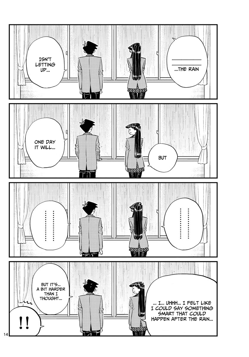 Komi-san wa Komyushou Desu chapter 129 - page 14