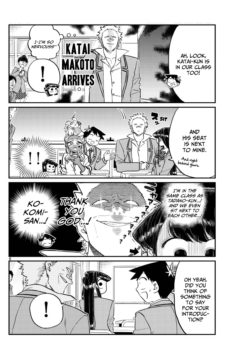 Komi-san wa Komyushou Desu chapter 130 - page 6