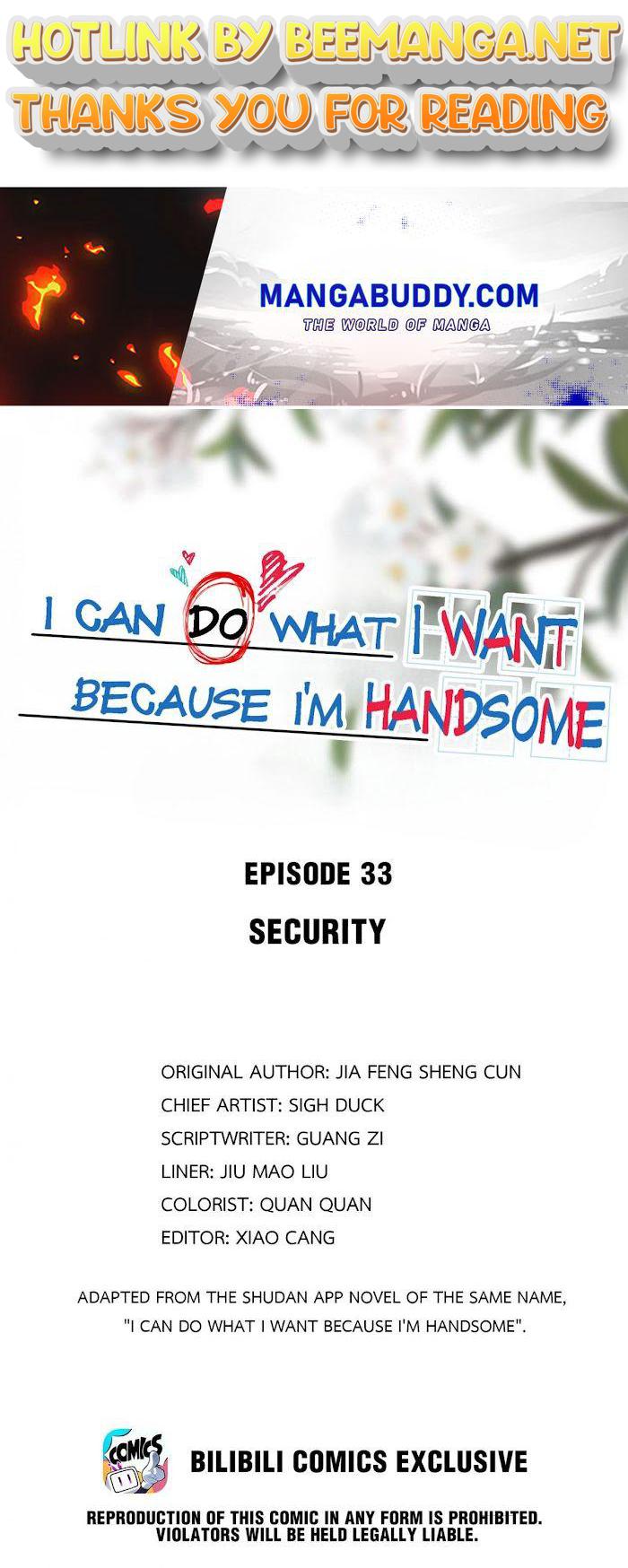 I Can Do What I Want Because I’m Handsome Chapter 33 - page 1