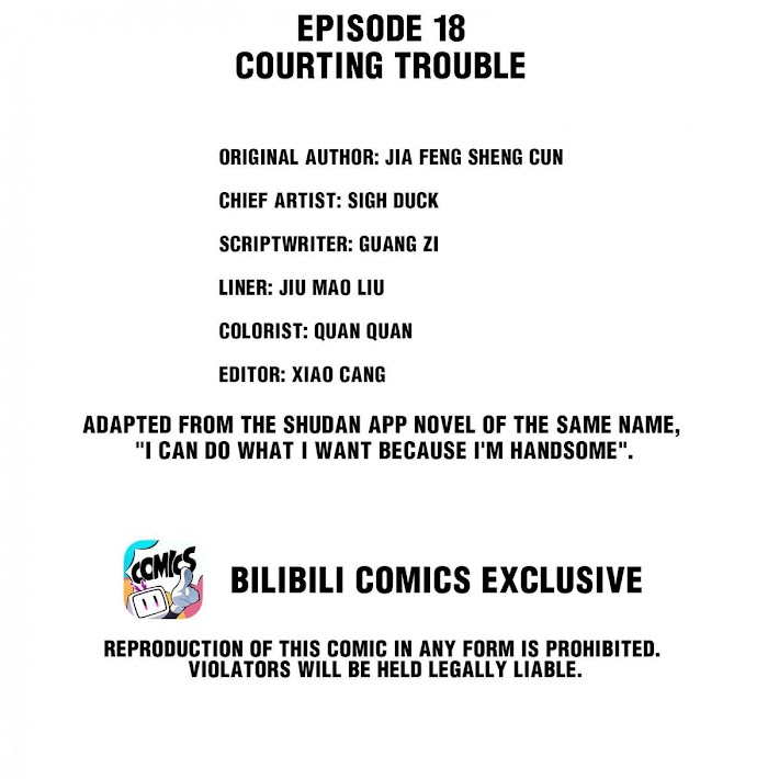 I Can Do What I Want Because I’m Handsome Chapter 18 - page 2
