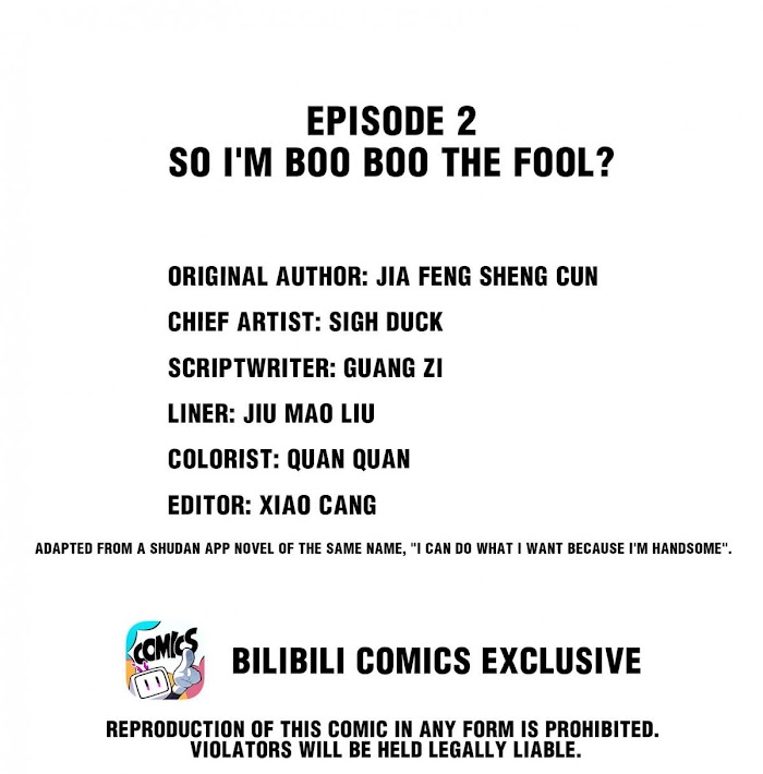 I Can Do What I Want Because I’m Handsome Chapter 2 - page 2