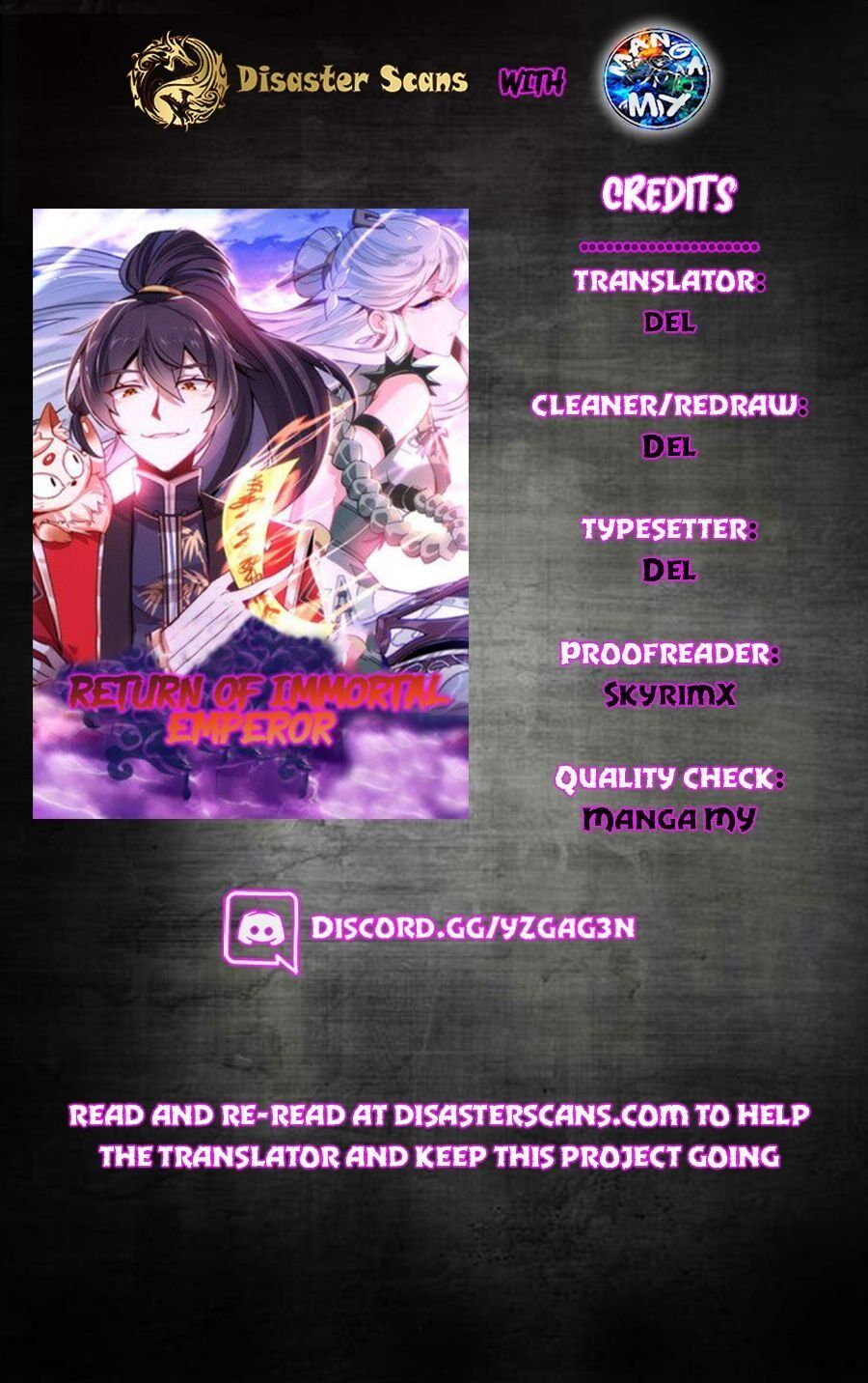Return of Immortal Emperor chapter 34 - page 1
