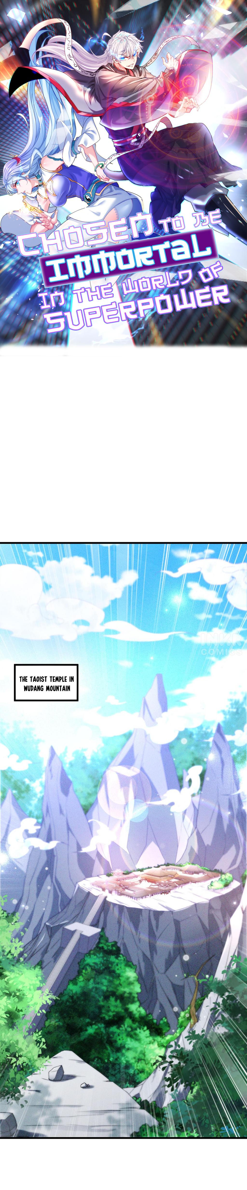 I Learn to Cultivate to Be Immortal in the World of Superpowers chapter 9 - page 1
