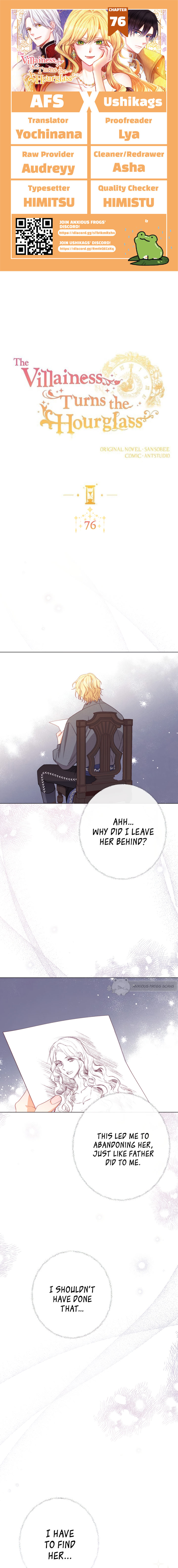 The Villainess Reverses the Hourglass Chapter 76 - page 1