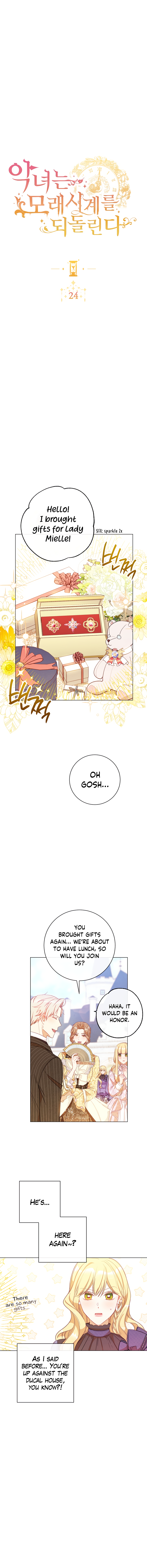 The Villainess Reverses the Hourglass Chapter 24 - page 2