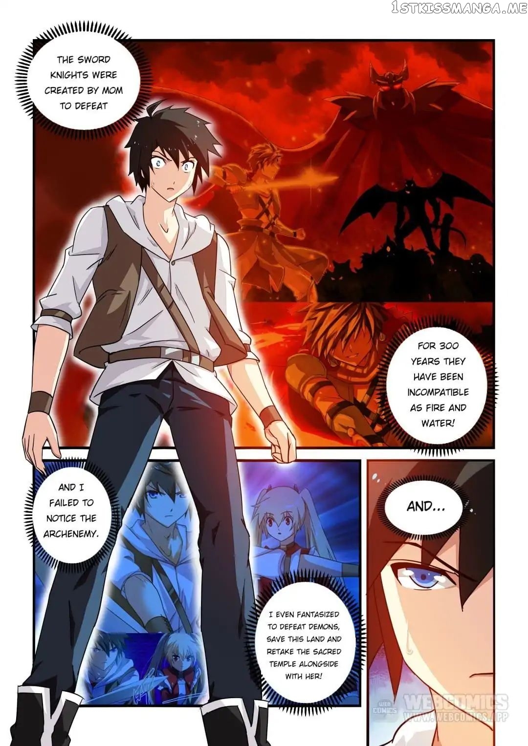 The Demon King, The Brave Knight and The Sacred Sword Temple chapter 13 - page 1