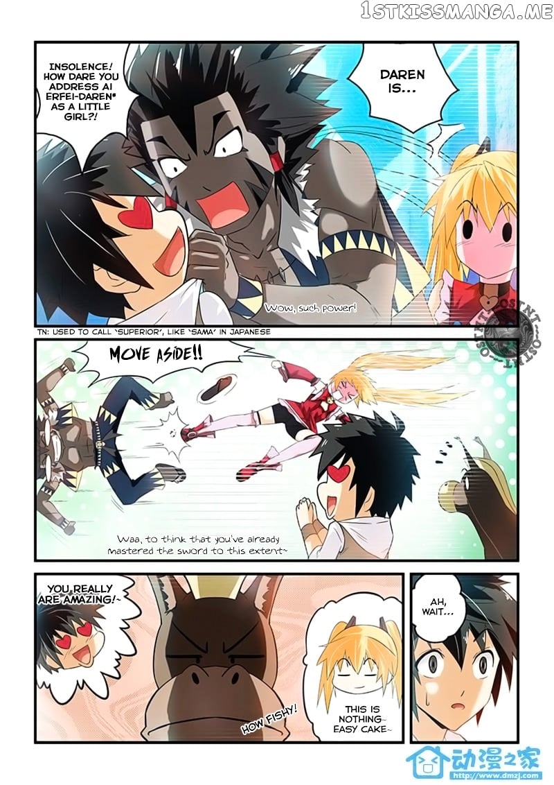 The Demon King, The Brave Knight and The Sacred Sword Temple chapter 4v2 - page 8